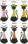 (image for) Black Cat Goofy Bookmark